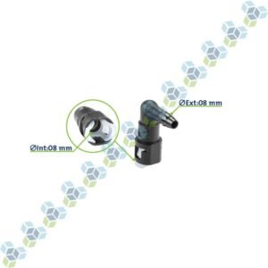 CONEXAO RAPIDA 90GR 5/16X5/16 P/TUBO SIST.COMB BARTOLOMEU
