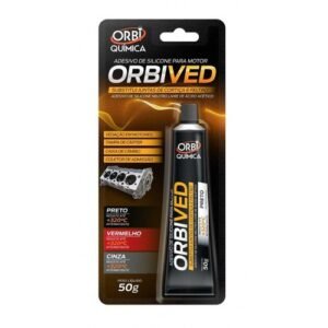 COLA SILICONE ALTA TEMPERATURA PRETO
