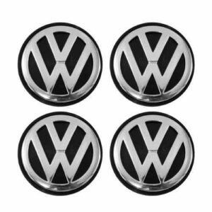 EMBLEMA RESINADO 51MM PRETO