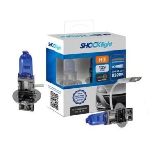 LAMPADA H3 SUPER BRANCA 12V 55W 5000K(PAR)