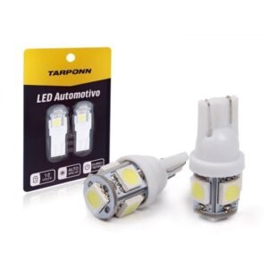LAMPADA LED T10 5 LED (PAR)