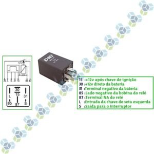 RELE INJECAO ELETRONICA 7 T