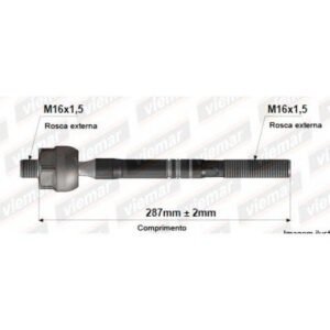 BARRA AXIAL 287,00MM 16X16 (HIDRAULICO)