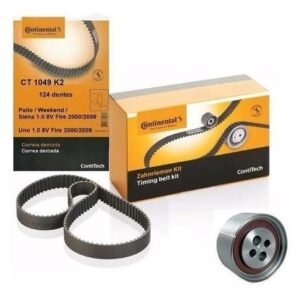CORREIA COMANDO MOTOR 124DENTES (KIT C/TENSOR)