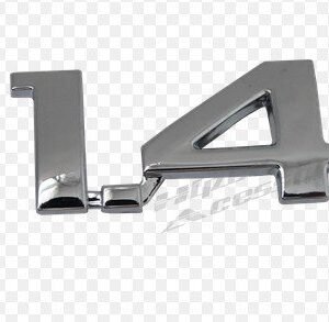 EMBLEMA (1.4) CROMADO