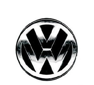 EMBLEMA VW CROMADO DA TAMPA TRASEIRA