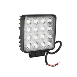 FAROL AUXILIAR QUADRADOR 16 LED 48W