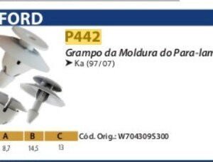 GRAMPO MOLDURA PARACHOQUE