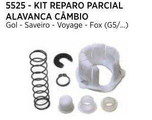 KIT REPARO  ALAVANCA CAMBIO
