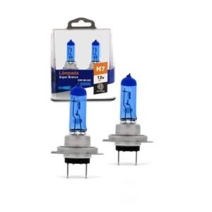LAMPADA H7 12V 55W 8500K SUPER BRANCA PAR