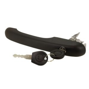 MACANETA EXT PORTA  DIANT. ESQ. PRETO C/CHAVE