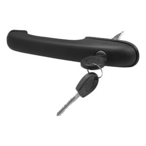 MACANETA EXT PORTA  DIANT. ESQ. PRETO C/CHAVE