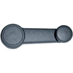 MANIVELA (MACANETA)  VIDRO METAL PRETO