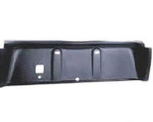 MOLDURA SUPORTE PLACA TRAS. PRETA