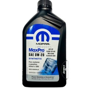 OLEO MOTOR SINTETICO MAX PRO SYNT 0W20