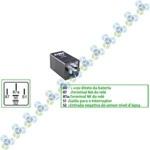 RELE TEMPORIZADOR VIDRO ELETRICO