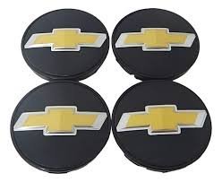 SUB CALOTA CENTRO RODA 55MM. PRETA (4PCS)