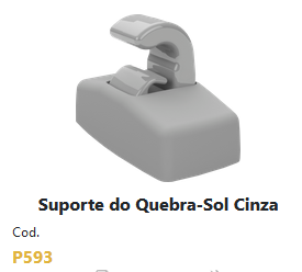 SUPORTE QUEBRASOL CINZA