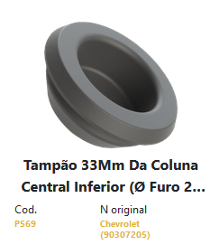 TAMPAO ASSOALHO 33MM