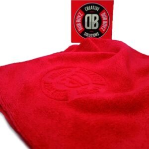 TOALHA MICROFIBRA DB TOWEL 400 GSM 40X60 (VERMELHA