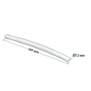 TUBO CORRUGADO BOCAL 7,5/7,5 185MM