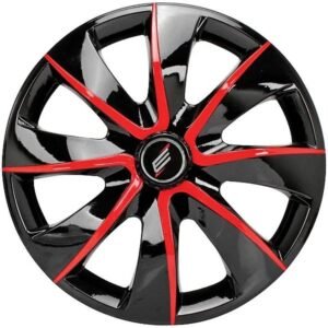 CALOTA ESPORTIVA PRIME ARO 13 BLACK/RED
