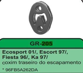 COXIM SILENCIOSO ESCAPAMENTO TRAS.