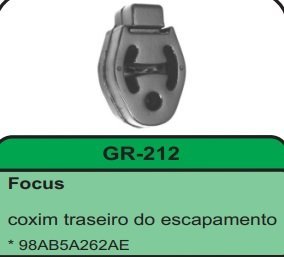 COXIM SILENCIOSO TRASEIRO