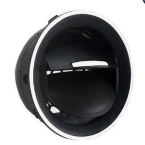 DIFUSOR AR LATERAL PRETO C/ARO BRANCO