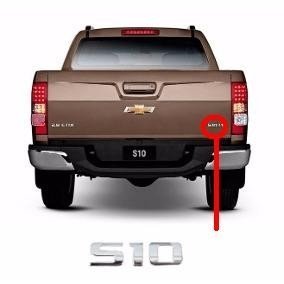 EMBLEMA (S10) CROMADO GRANDE