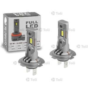 LAMPADA LED H7 H18 12V 50W 6000K FULL LED C/ CAMBUS