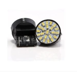LAMPADA LED T20 12V 1 POLO S/ BASE PRETO (PAR)