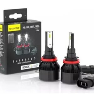 LAMPADA SUPERLED MULTI-ENCAIXE H8 H9 H11 H16 8000K