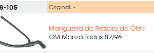 MANGUEIRA RESPIRO MOTOR