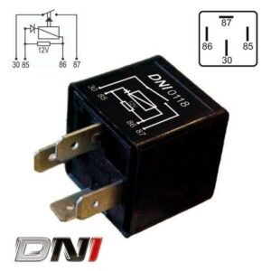 RELE AUX 12V 4T 40A S/SUP