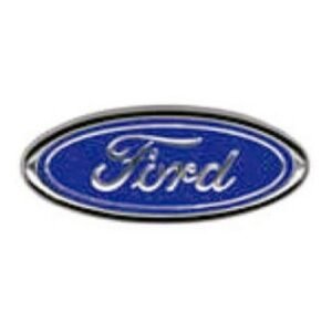 EMBLEMA GRADE OVAL (FORD) AZUL